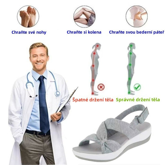 🎁Dnes poloviční cena - nenechte si to ujít|Ergonomicky navržené ortopedické sandály - bezbolestná chůze 👞 dělají chůzi pohodlnější