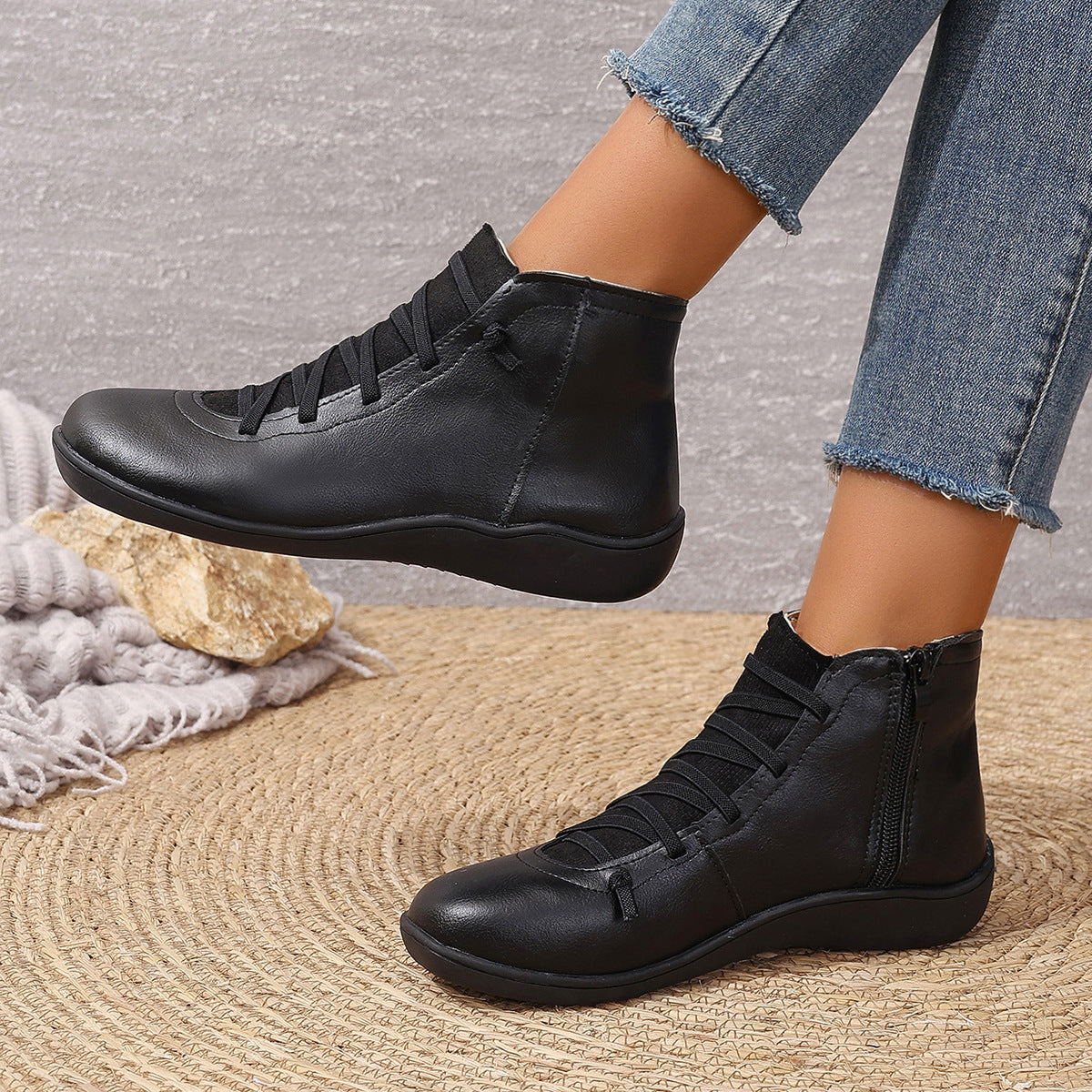 🔥Dnes za poloviční cenu - nenechte si to ujít｜ Ergonomicky navržená ortopedická obuv - design podpory klenby 👞Snadno se zbavte bolesti nohou
