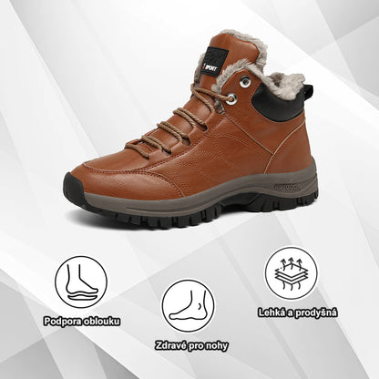 (🔥Dnes sleva 50 % – vezměte si to!) Prémiová stylová ortopedická obuv 👞 – Ergonomický design pro úlevu od bolesti