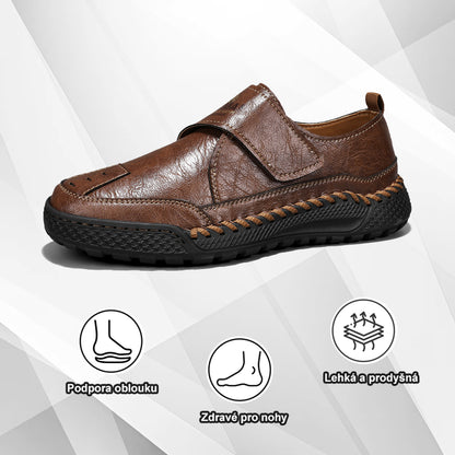 (🔥Dnes sleva 50 % – vezměte si to!) Prémiová stylová ortopedická obuv 👞 – Ergonomický design pro úlevu od bolesti