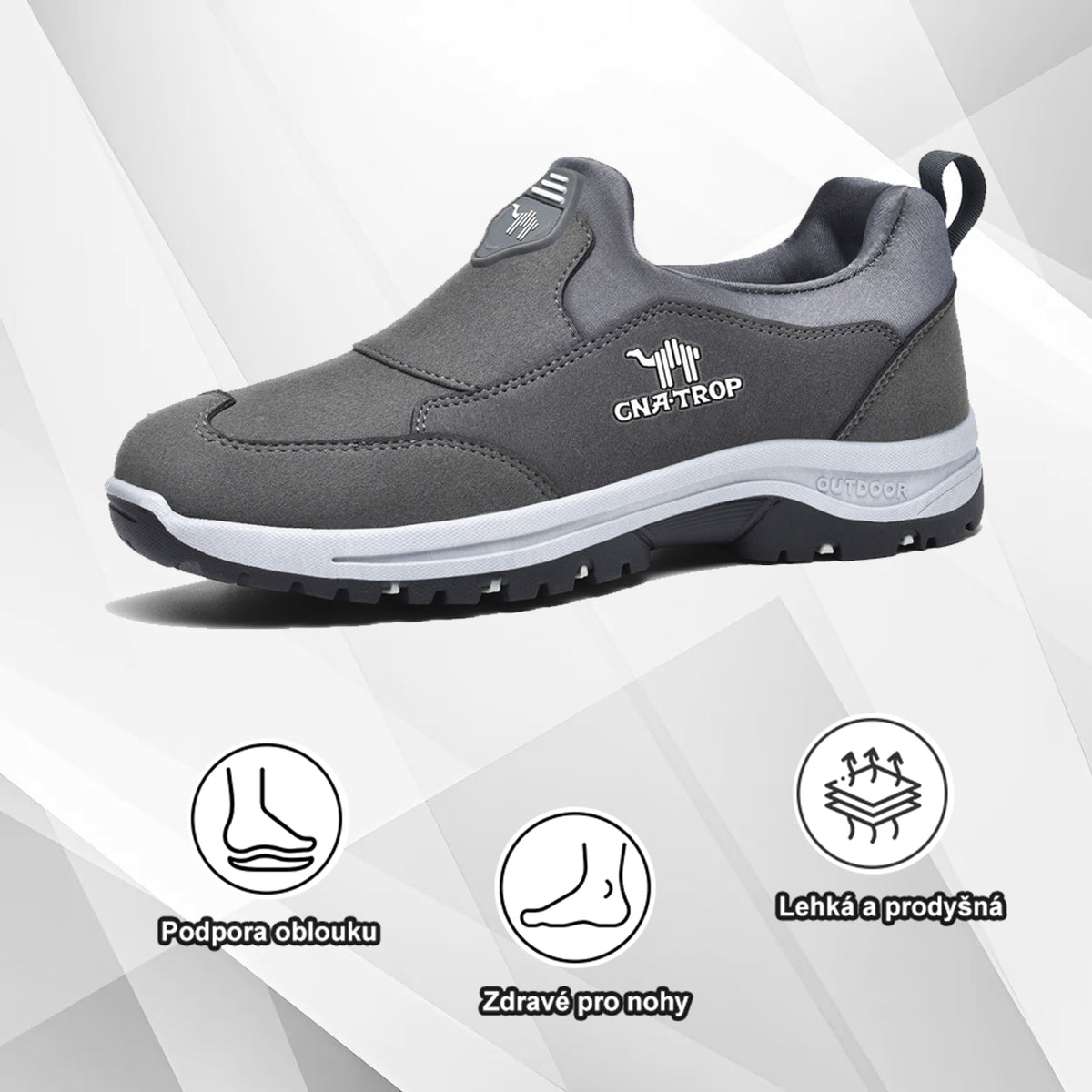 (🔥Dnes sleva 50 % – vezměte si to!) Prémiová stylová ortopedická obuv 👞 – Ergonomický design pro úlevu od bolesti