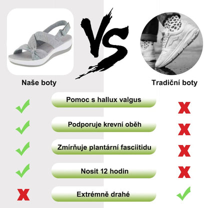 🎁Dnes poloviční cena - nenechte si to ujít|Ergonomicky navržené ortopedické sandály - bezbolestná chůze 👞 dělají chůzi pohodlnější