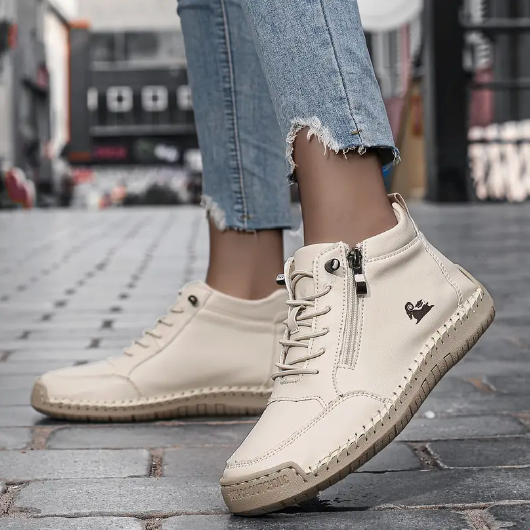 🔥 50% sleva – Nenechte si ji ujít| Vybraná obuv z telecí kůže – ortopedické boty – 👞 – odolné, protiskluzové a nepromokavé |podpora klenby, úleva od bolesti, unisex