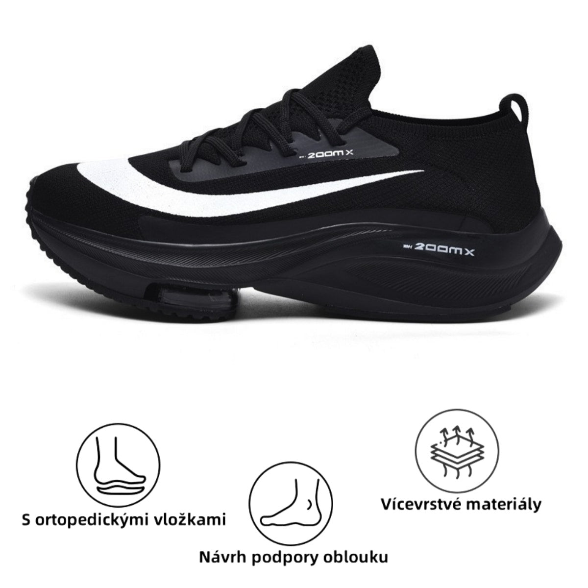 Ortopedické běžecké boty Slancks® | Pohodlné, lehké a protiskluzové | Poskytují oporu klenby a zmírňují bolest