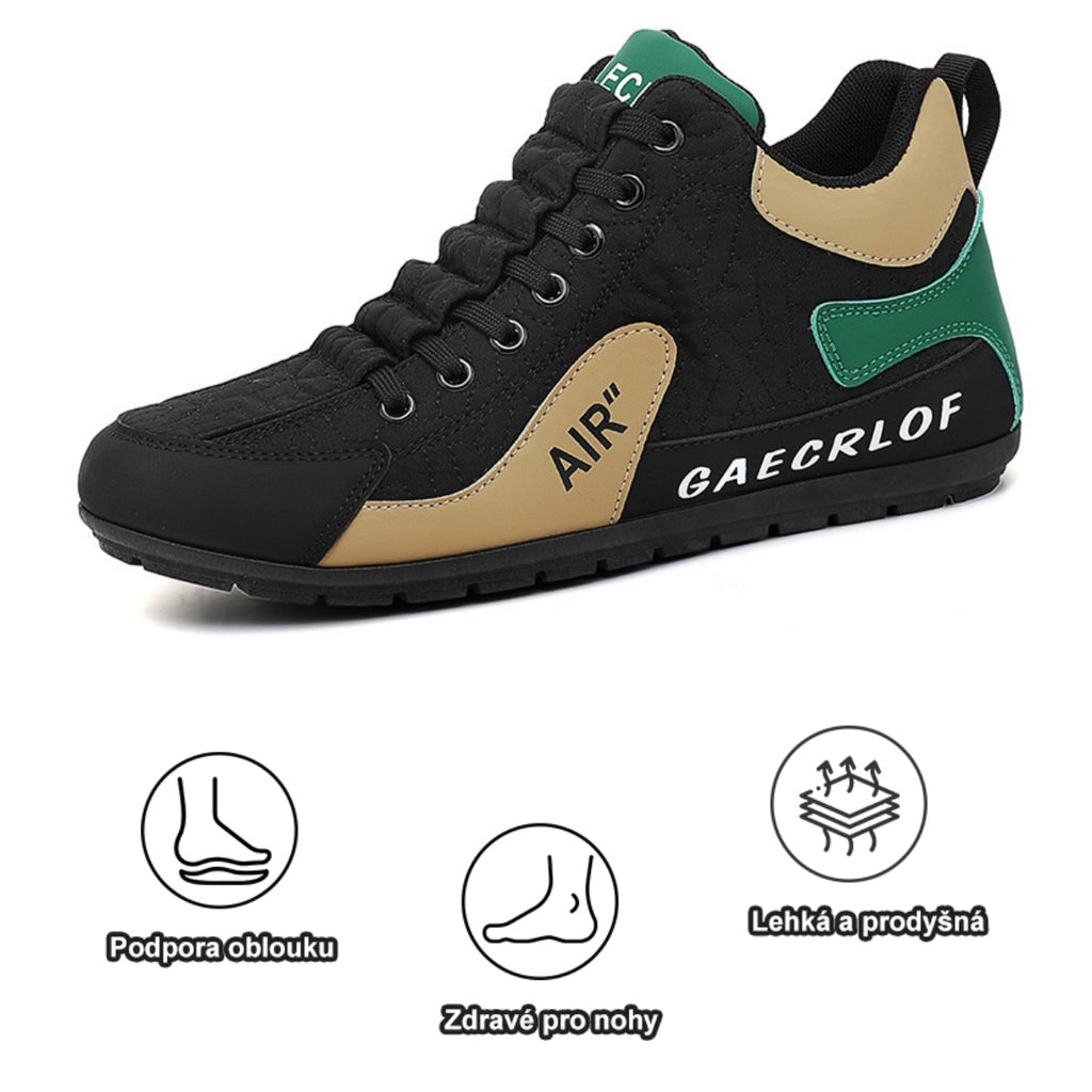 [Dnes sleva 50 % – brzy končí] Ergonomicky tvarovaná ortopedická obuv – prémiová kůže + ručně šitá – nutnost pro muže 👞