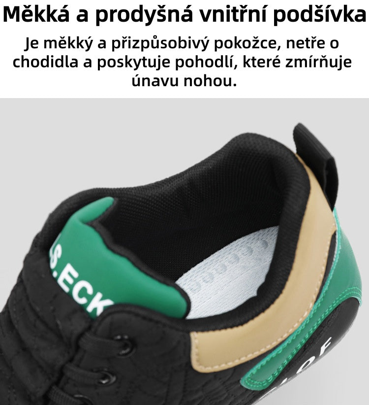 [Dnes sleva 50 % – brzy končí] Ergonomicky tvarovaná ortopedická obuv – prémiová kůže + ručně šitá – nutnost pro muže 👞