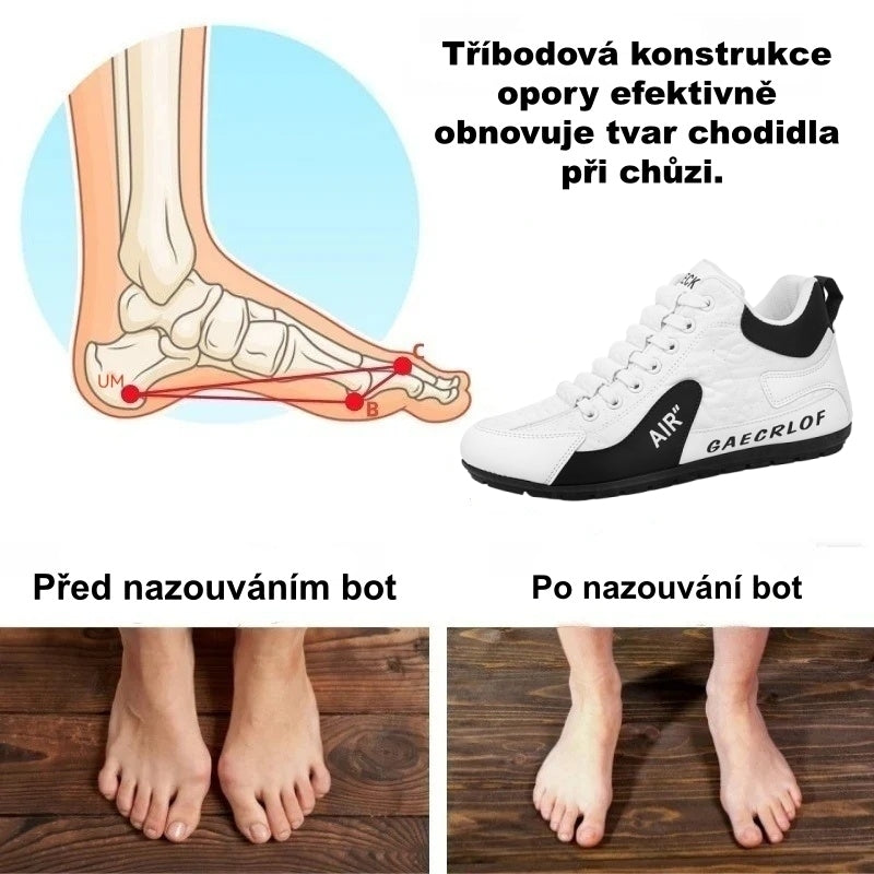 [Dnes sleva 50 % – brzy končí] Ergonomicky tvarovaná ortopedická obuv – prémiová kůže + ručně šitá – nutnost pro muže 👞