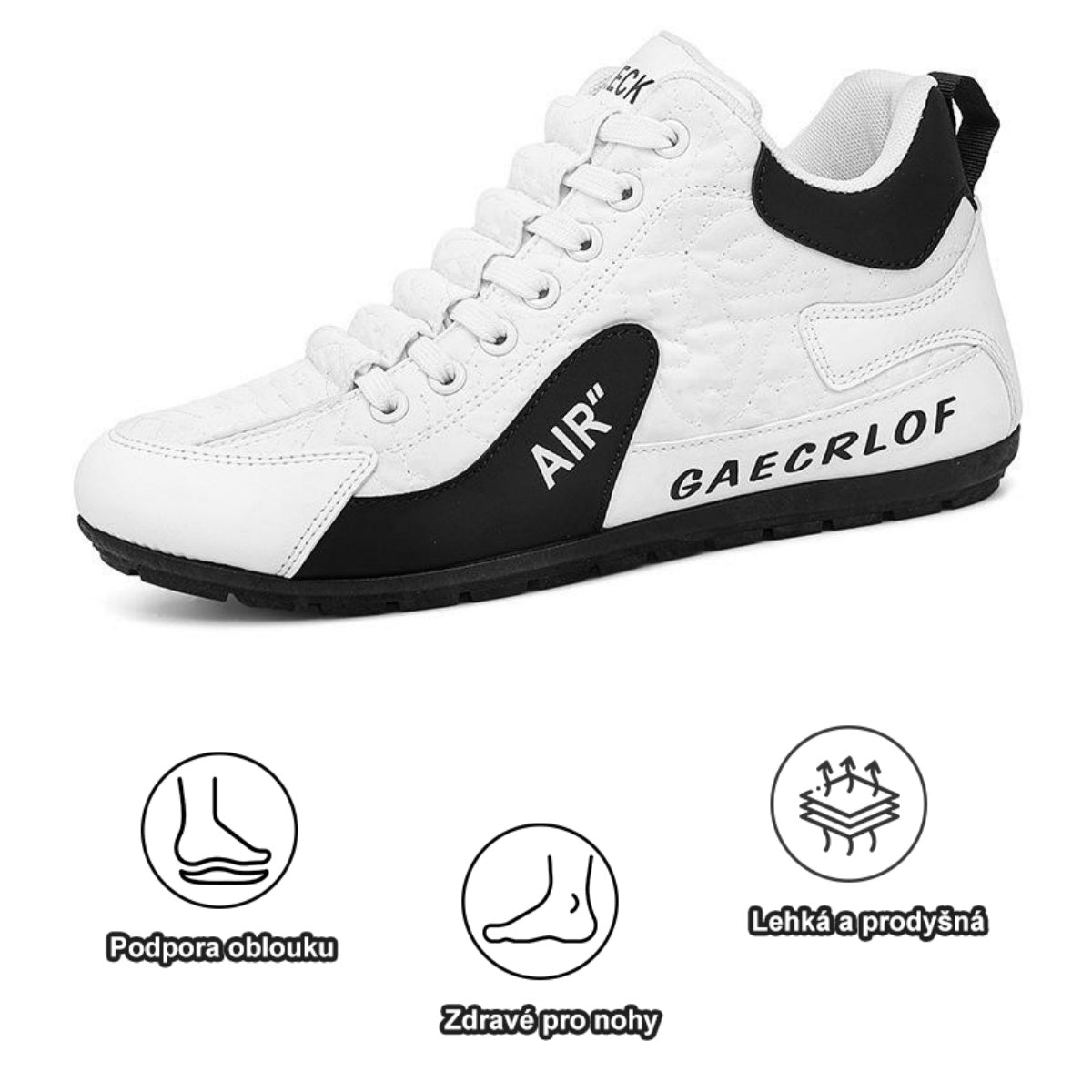 [Dnes sleva 50 % – brzy končí] Ergonomicky tvarovaná ortopedická obuv – prémiová kůže + ručně šitá – nutnost pro muže 👞