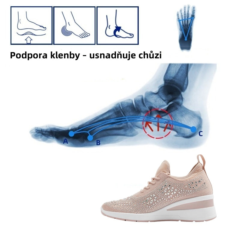 🔥Dnes za poloviční cenu - Nenechte si to ujít|Ergonomická ortopedická obuv - Snadno se zbavte bolesti nohou 👞 Usnadněte si chůzi