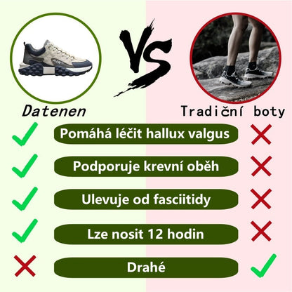 Ortopedická obuv Renmiix® | Ergonomicky tvarovaná, měkká a pohodlná, zmírňuje únavu nohou po dlouhém dni.