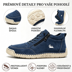 🔥 50% sleva – Nenechte si ji ujít| Vybraná obuv z telecí kůže – ortopedické boty – 👞 – odolné, protiskluzové a nepromokavé |podpora klenby, úleva od bolesti, unisex