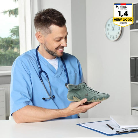 🔥50% sleva dnes - Nenechte si to ujít! | Ručně vyráběné boty pro volný čas Slancks® | Měkké a pohodlné, ergonomicky tvarované pro úlevu od bolesti nohou | Unisex.