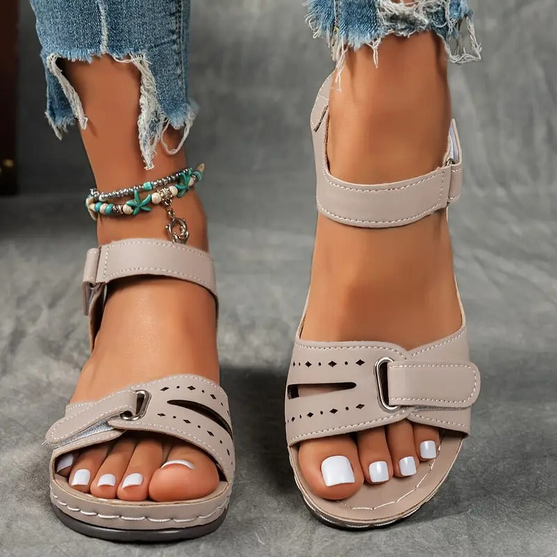 🎁Dnes za poloviční cenu - nenechte si to ujít| Ergonomicky tvarované ortopedické sandály - bezbolestná chůze👞Zajišťují pohodlnější chůzi