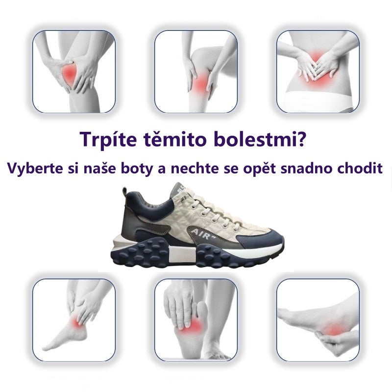 Ortopedická obuv Renmiix® | Ergonomicky tvarovaná, měkká a pohodlná, zmírňuje únavu nohou po dlouhém dni.