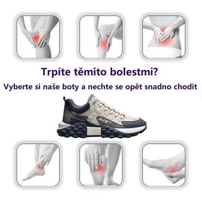 Ortopedická obuv Renmiix® | Ergonomicky tvarovaná, měkká a pohodlná, zmírňuje únavu nohou po dlouhém dni.