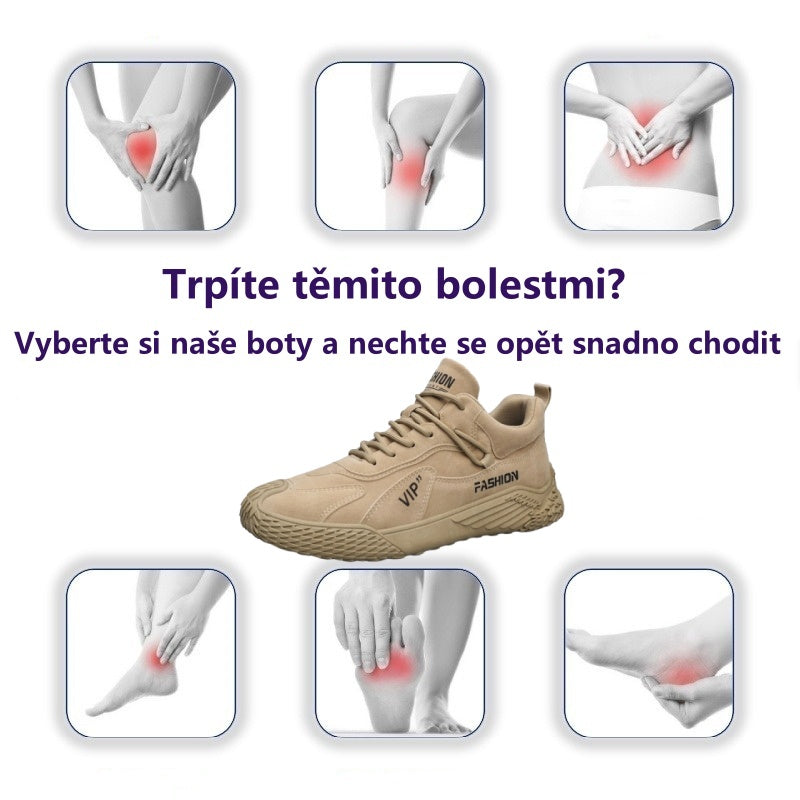 ⚡Omezený sleva 50 % - Ergonomické ortopedické boty - Pro úlevu od bolesti nohou, zad a kloubů - Ortopedická obuv doporučená ortopedy