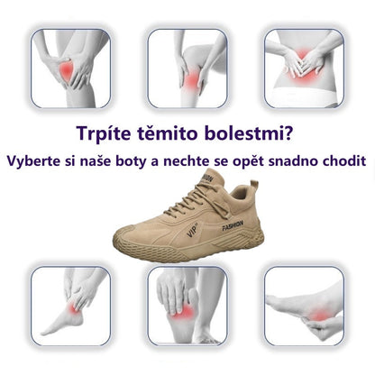 ⚡Omezený sleva 50 % - Ergonomické ortopedické boty - Pro úlevu od bolesti nohou, zad a kloubů - Ortopedická obuv doporučená ortopedy