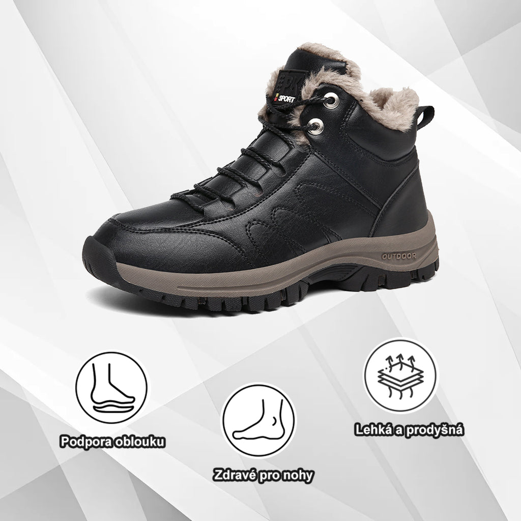 (🔥Dnes sleva 50 % – vezměte si to!) Prémiová stylová ortopedická obuv 👞 – Ergonomický design pro úlevu od bolesti