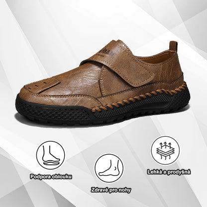 (🔥Dnes sleva 50 % – vezměte si to!) Prémiová stylová ortopedická obuv 👞 – Ergonomický design pro úlevu od bolesti