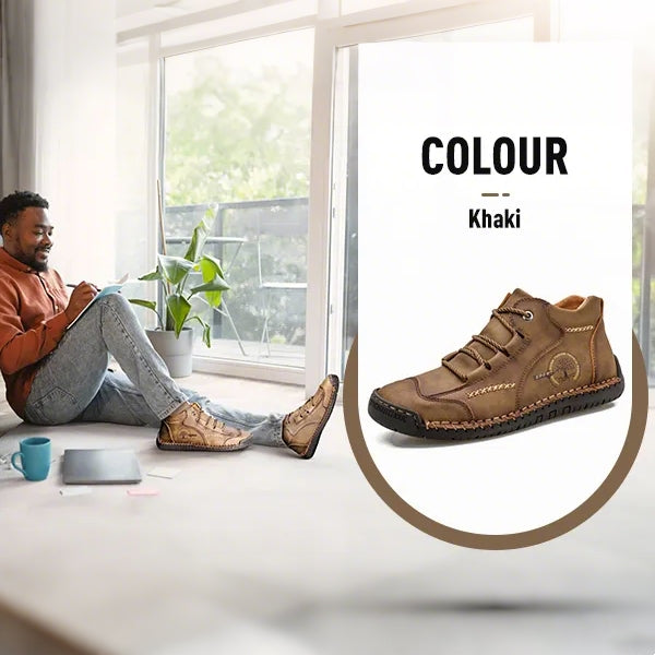 🔥dnes sleva 50 % - nenechte si ji ujít ⏰-SLANCKS® Měkké a pohodlné italské ručně vyráběné kožené boty - Ergonomický design