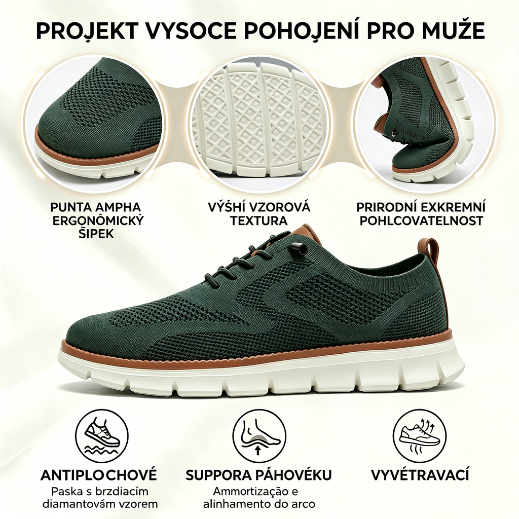 🔥 Dnešní speciální nabídka: sleva 50 %! ⏰ Prodyšné a protiskluzové mokasíny! S oporou klenby a polstrovanou mezipodešví se rozlučte s bolestí nohou.