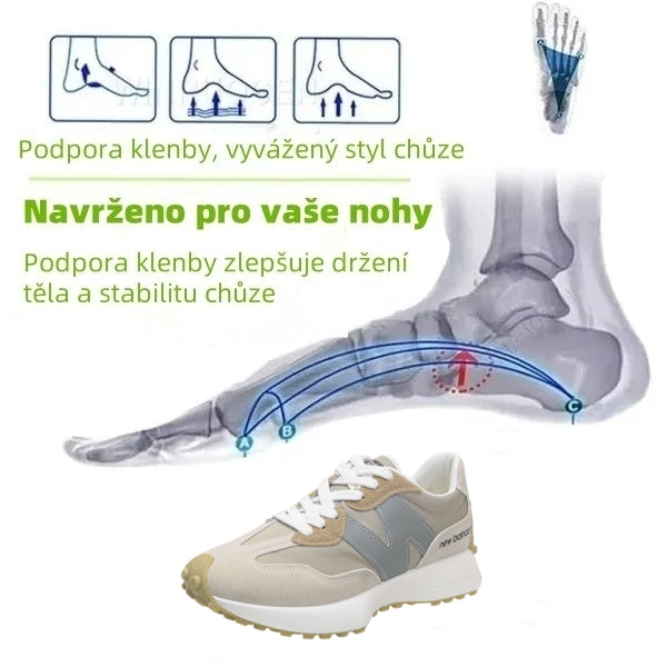 Ležérní obuv slancks® | S širokou špičkou pro snížení tlaku na chodidla.