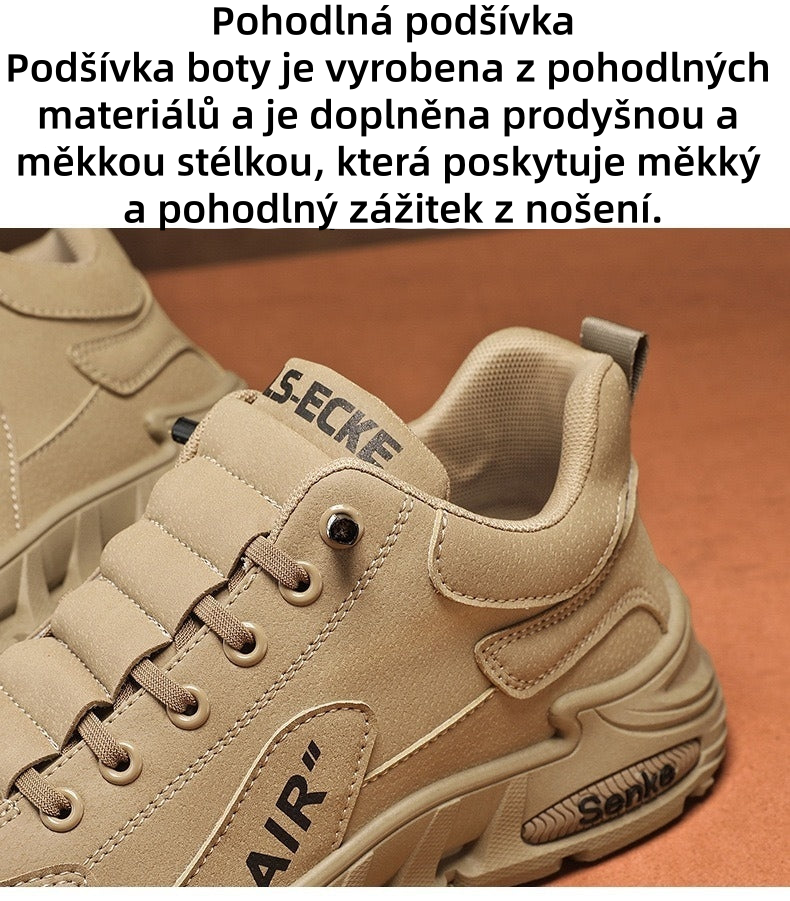 Ortopedická obuv Slancks® | Ergonomická turistická obuv - ✅️Korekce držení těla při chůzi - Voděodolná a protiskluzová 👞Vybraná italská kůže