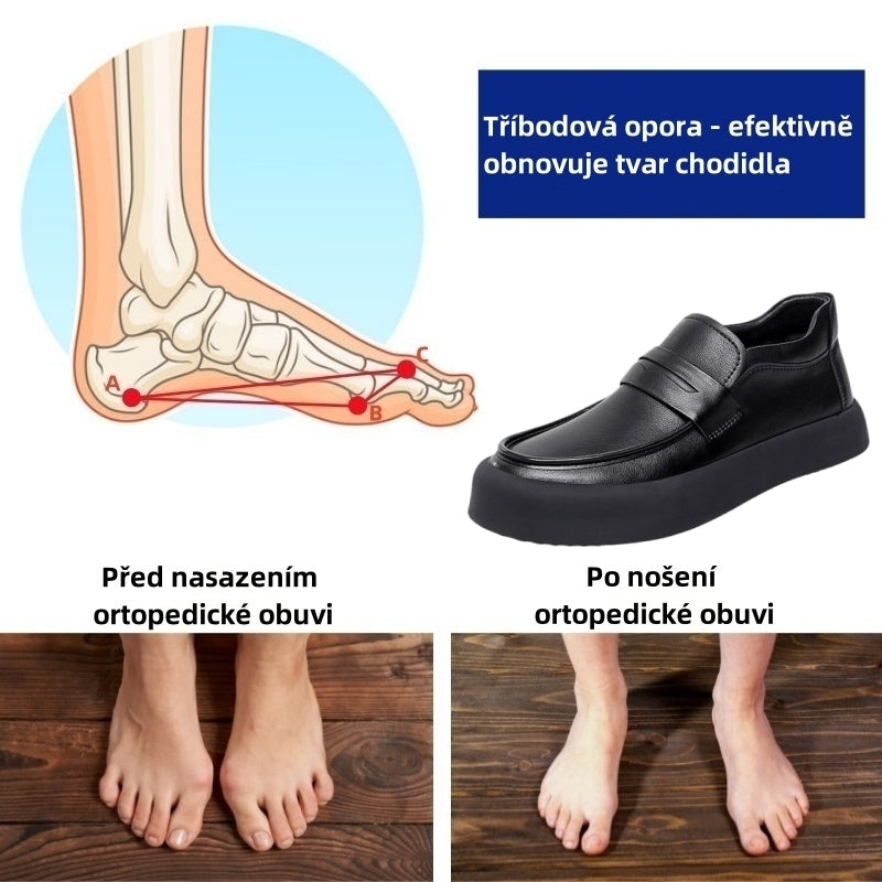 🔥 Sleva 50 % – Nenechte si ujít | Vybrané boty z telecí kůže Slancks® – Ortopedická obuv – 👞 – Odolná, protiskluzová, voděodolná