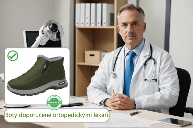 Ergonomická ortopedická obuv Slancks® | Ulevuje od bolesti nohou, zad a kloubů | Unisex