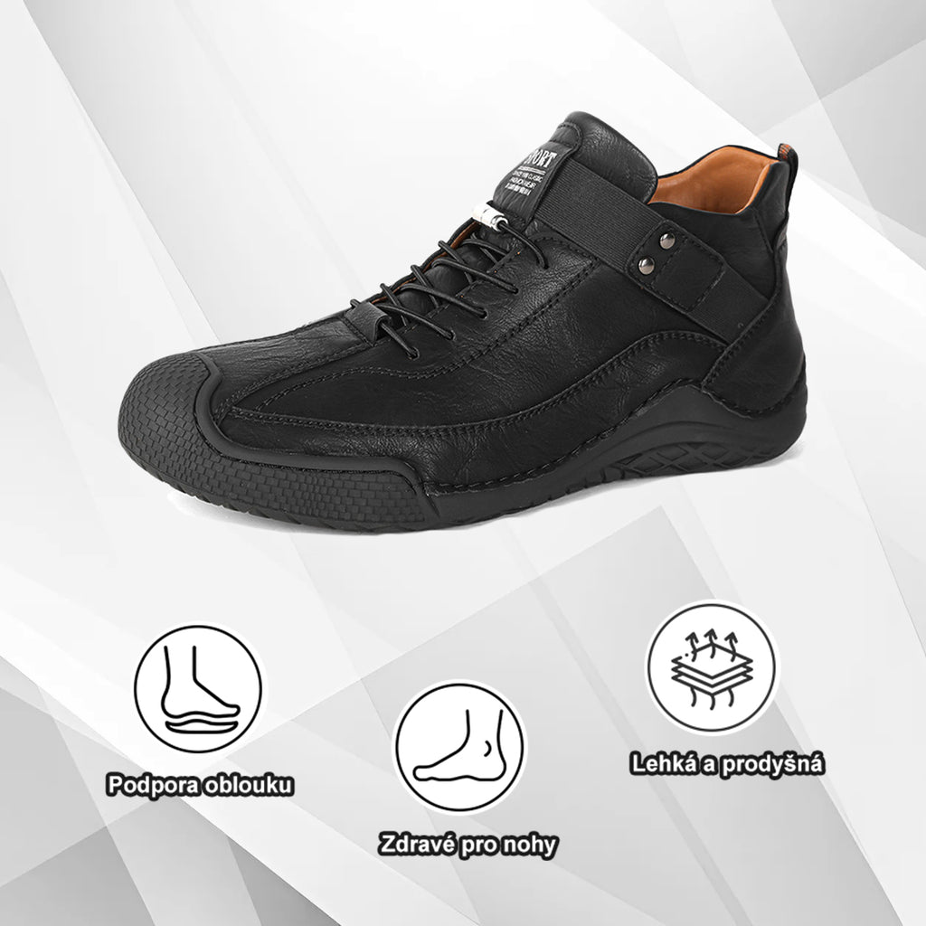 🔥50% sleva dnes – Získejte ji hned teď! | Prémiová módní kožená obuv | Ergonomický design | Ortopedická a proti bolesti