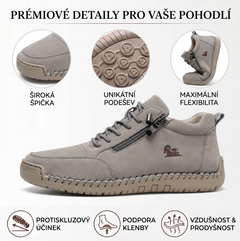 🔥 50% sleva – Nenechte si ji ujít| Vybraná obuv z telecí kůže – ortopedické boty – 👞 – odolné, protiskluzové a nepromokavé |podpora klenby, úleva od bolesti, unisex
