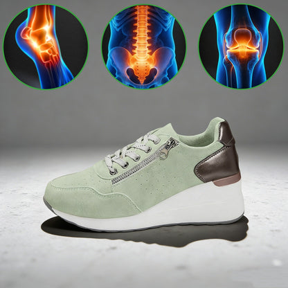Dámská volnočasová obuv Slancks® | Pohodlné tenisky – Ergonomicky tvarovaná lékařská ortopedická obuv s oporou klenby pro účinnou úlevu od bolesti nohou.