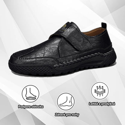 (🔥Dnes sleva 50 % – vezměte si to!) Prémiová stylová ortopedická obuv 👞 – Ergonomický design pro úlevu od bolesti