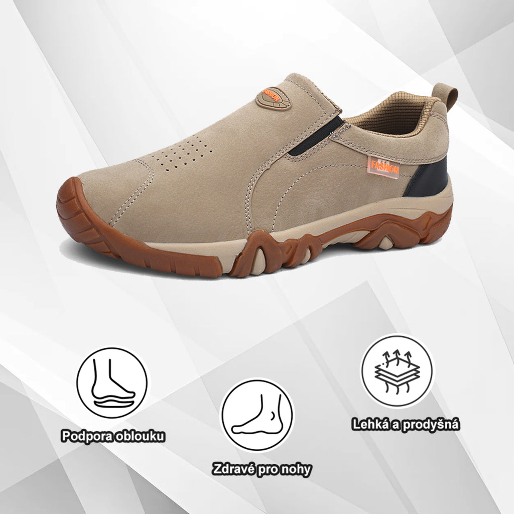 🔥Dnes sleva 50 % – vezměte si to| Prémiová stylová ortopedická obuv 👞 – Ergonomický design pro úlevu od bolesti