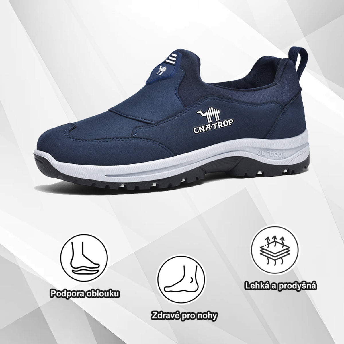 (🔥Dnes sleva 50 % – vezměte si to!) Prémiová stylová ortopedická obuv 👞 – Ergonomický design pro úlevu od bolesti