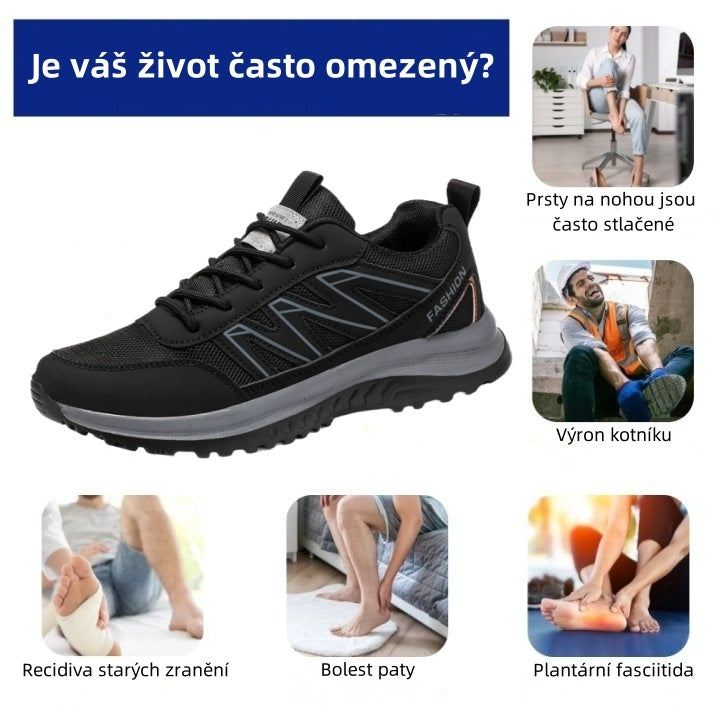 deconr® – Ergonomicky navržená lékařská ortopedická obuv, která ulevuje od bolesti zad, kloubů a nohou.