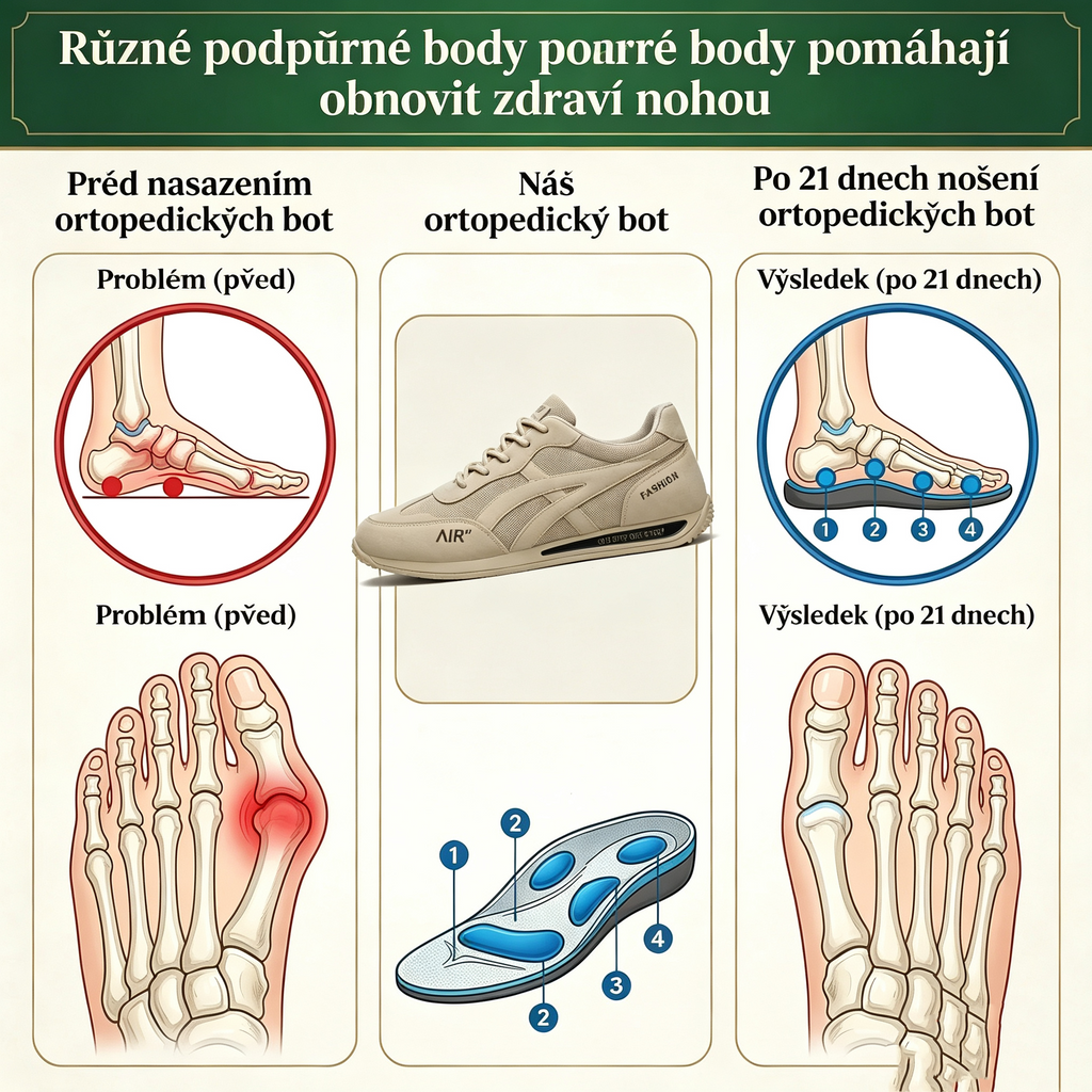 🔥 Dnešní speciální nabídka s 50% slevou🎁Pánské ortopedické vycházkové boty ✅ Prodyšné a protiskluzové - Rozlučte se s bolestí nohou a užívejte si celodenní pohodlí!