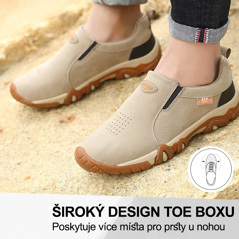🔥Dnes sleva 50 % – vezměte si to| Prémiová stylová ortopedická obuv 👞 – Ergonomický design pro úlevu od bolesti