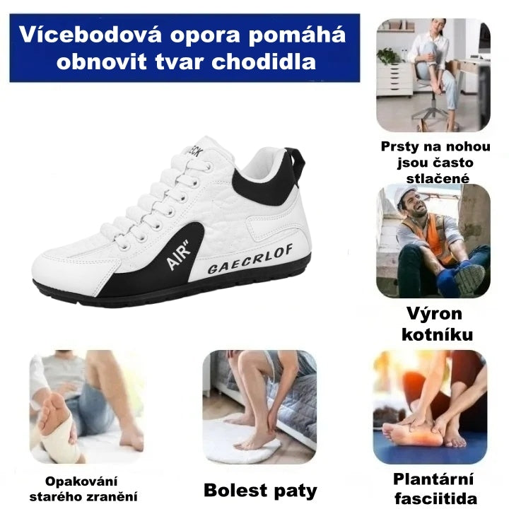 [Dnes sleva 50 % – brzy končí] Ergonomicky tvarovaná ortopedická obuv – prémiová kůže + ručně šitá – nutnost pro muže 👞