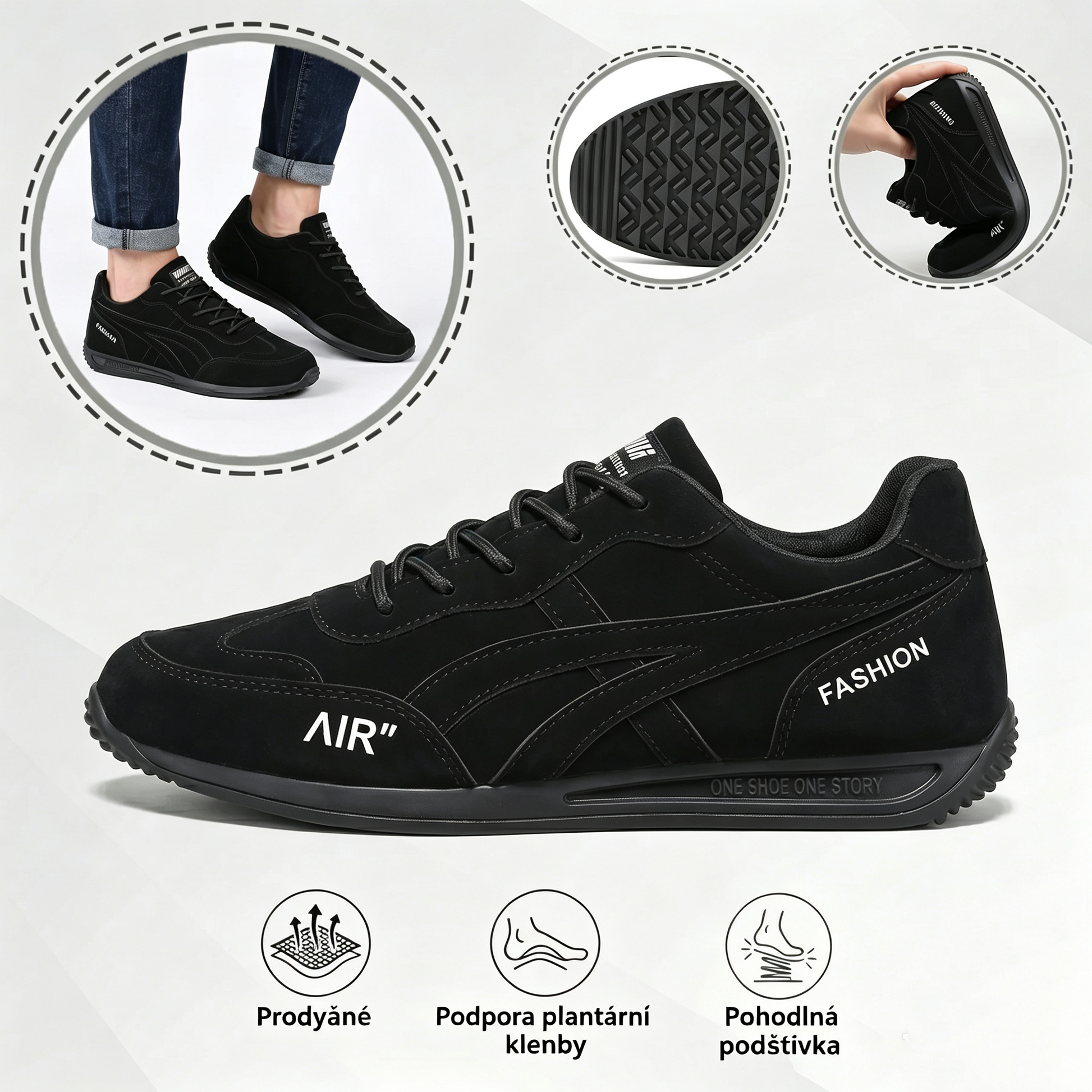 🔥 Dnešní speciální nabídka s 50% slevou🎁Pánské ortopedické vycházkové boty ✅ Prodyšné a protiskluzové - Rozlučte se s bolestí nohou a užívejte si celodenní pohodlí!