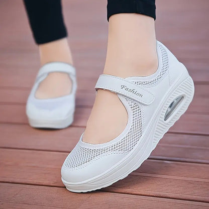 🔥Dnes za poloviční cenu | Dámská prodyšná ortopedická obuv, vysoce tlumící nárazy - s 168 patenty na obuv👞 Usnadňuje chůzi