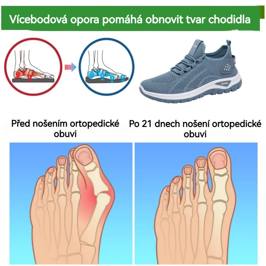🎉Poslední den! Sleva 50 %! ✅ Ortopedická zdravotní obuv navržená speciálně pro lidi s problémy s nohama k úlevě od bolesti zad, kloubů a chodidel.