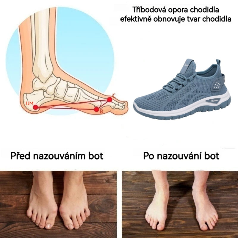 🎉Poslední den! Sleva 50 %! ✅ Ortopedická zdravotní obuv navržená speciálně pro lidi s problémy s nohama k úlevě od bolesti zad, kloubů a chodidel.