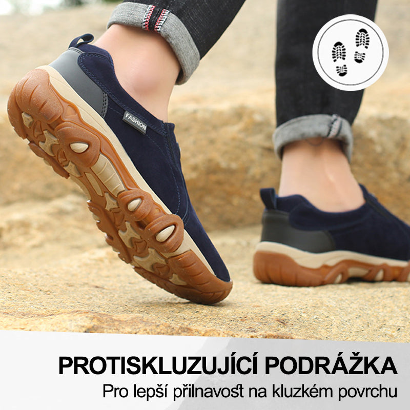 🔥Dnes sleva 50 % – vezměte si to| Prémiová stylová ortopedická obuv 👞 – Ergonomický design pro úlevu od bolesti