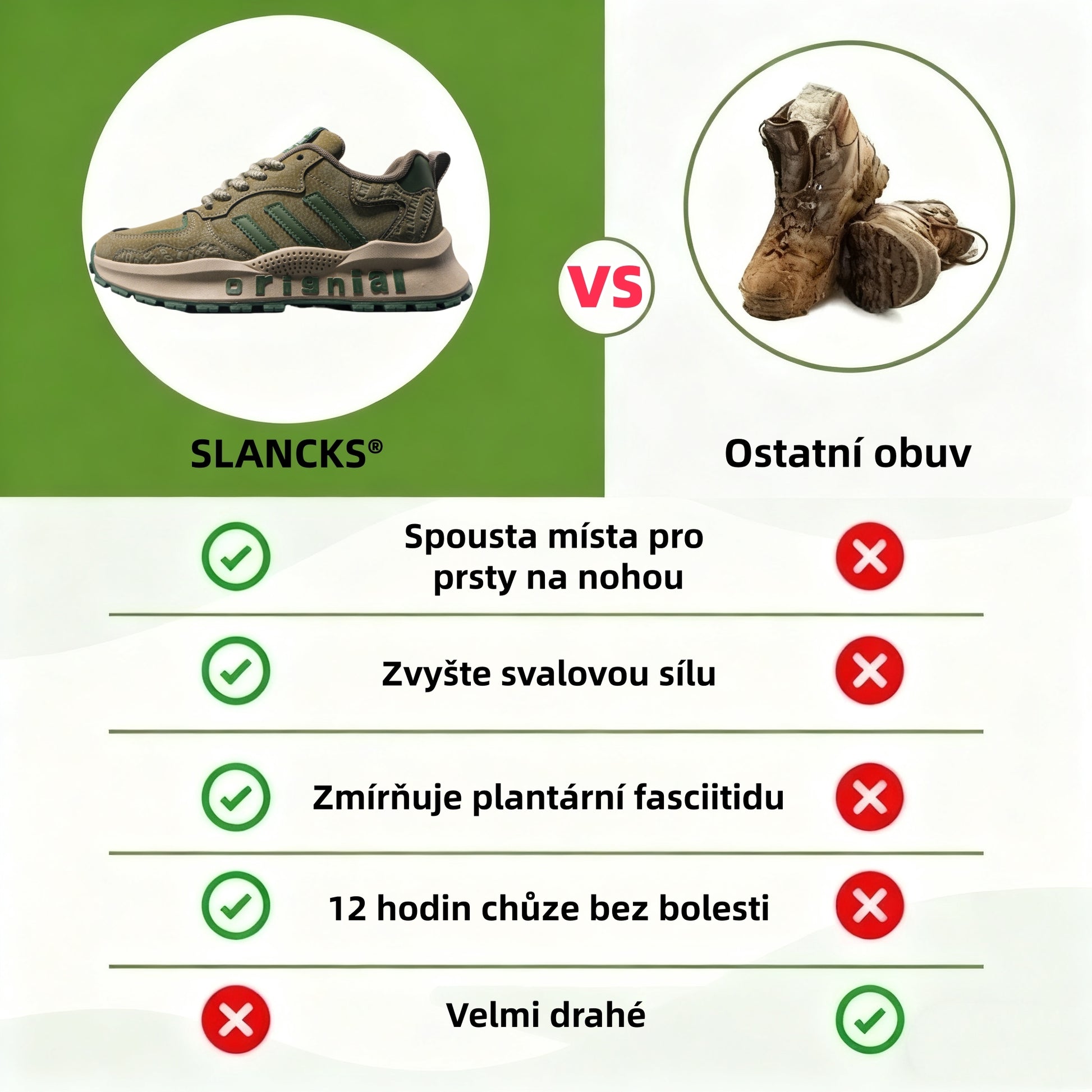50% sleva | Slancks® | Nejoblíbenější vycházková obuv letošního roku: pohodlná pro celodenní chůzi