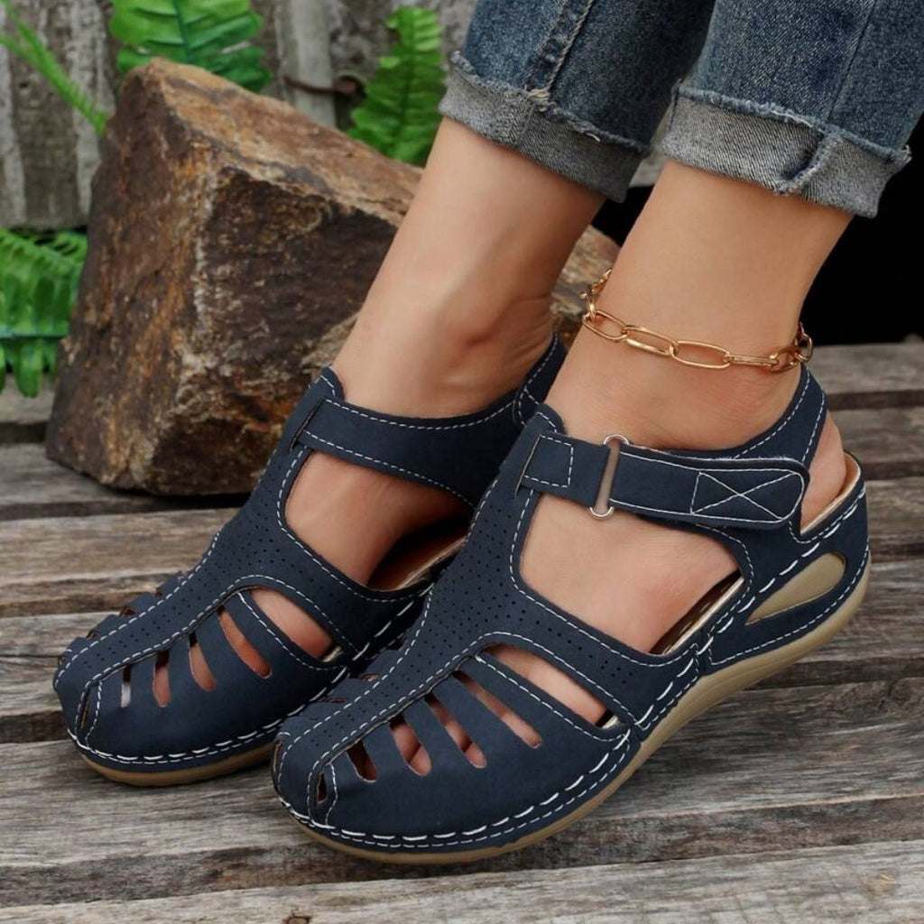 🔥Omezená doba 50% sleva - Letní ortopedické sandály - Ergonomický design✅ Udělejte chůzi pohodlnější