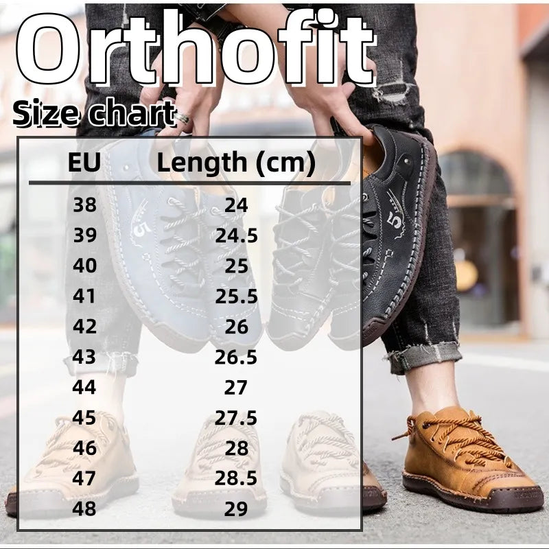 🔥50% sleva dnes⏰ | RENMIIX® Měkké a pohodlné italské luxusní ručně vyrobené boty z pravé kůže | Podpora klenby usnadňuje chůzi