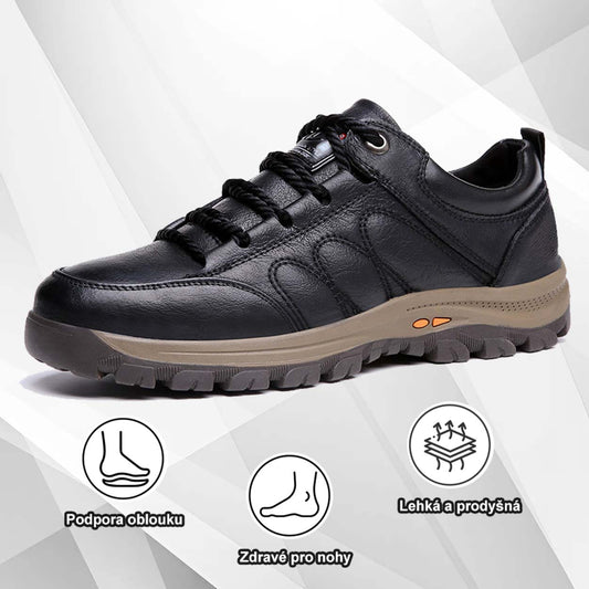 🔥Dnes sleva 50 % – vezměte si to!｜ Prémiová stylová ortopedická obuv 👞 – Ergonomický design pro úlevu od bolesti