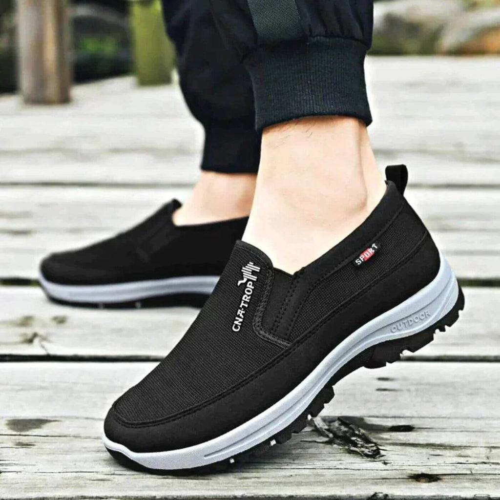 【🔥Dnes za poloviční cenu - nenechte si to ujít】 Ergonomicky navržená ortopedická obuv - design podpory klenby 👞Snadno se zbavte bolesti nohou