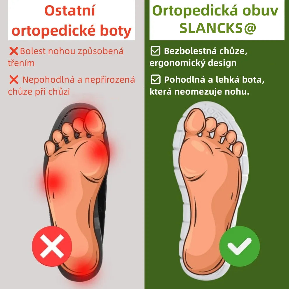 ⏰50% sleva dnes | Vycházkové boty SLANCKS® | Vyrobeno z prémiové kůže | Pohodlné a zmírňující únavu
